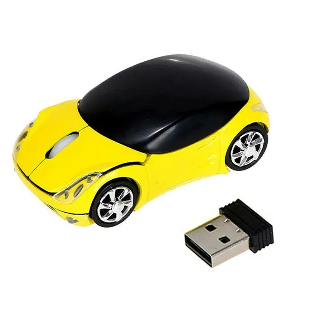 2.4G Wireless Car Mouse Portable 1600Dpi Mini Gaming Mouse For Laptops
