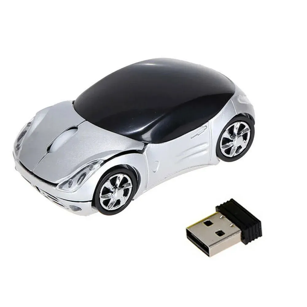 2.4G Wireless Car Mouse Portable 1600Dpi Mini Gaming Mouse For Laptops