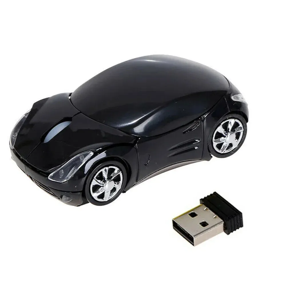 2.4G Wireless Car Mouse Portable 1600Dpi Mini Gaming Mouse For Laptops
