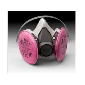 3M - Half Facepiece Respirator 6191 (includes 2091 P100 filters) - Small - 24PACK | 051131-07001