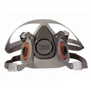 3M Half Facepiece Reusable Respirator 6000 Series, Mask Only **Filters and Cartridges sold Seperately**