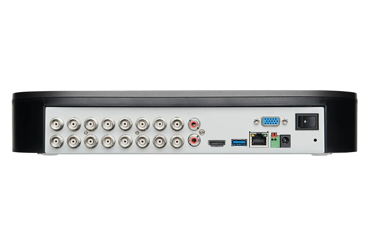 4K Ultra HD Security System with 16-Channel DVR and Ten 4K (8MP) Active Deterrence Cameras featuring Smart Motion Detection and Smart Home Voice Control