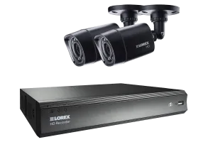 720p High Definition DVR with HD Security Cameras