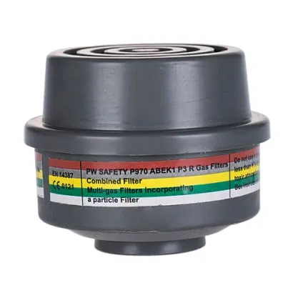 ABEK1P3 Screw-In Filter (Pk4) for Half Mask P410 - P970