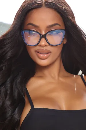 Ania Blue Light Glasses - Black