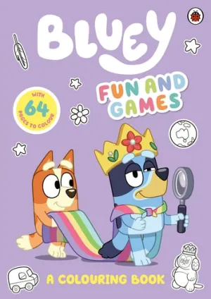 Bluey Fun & Games Colouring Book