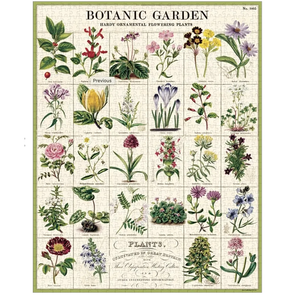 Botanic Garden Puzzle - 1000 Piece Jigsaw