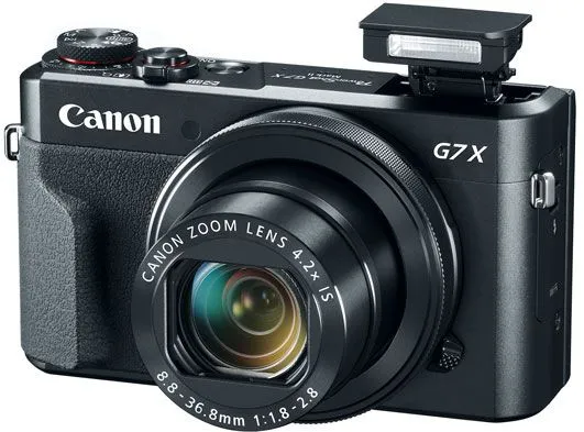 Canon PowerShot G7 X Mark II Black Digital Camera - 1066C001