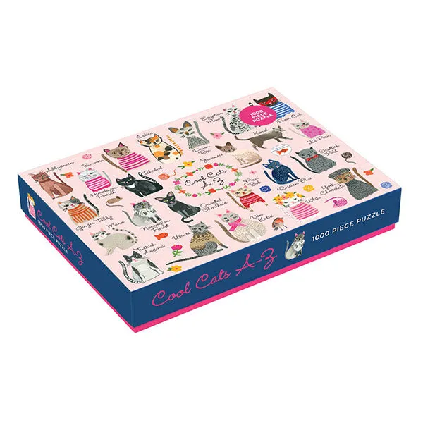 Cool Cats A-Z 1000 Piece Puzzle