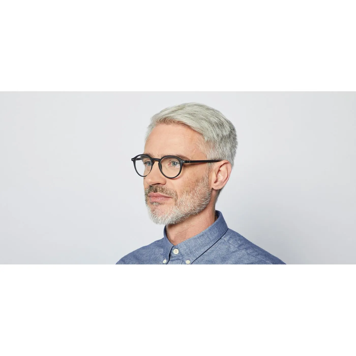 #D Reading Glasses (Black)