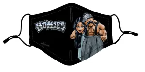 DGA Protective Mask - HOMIES - BIG LOCO (COLOR) - W/Filter