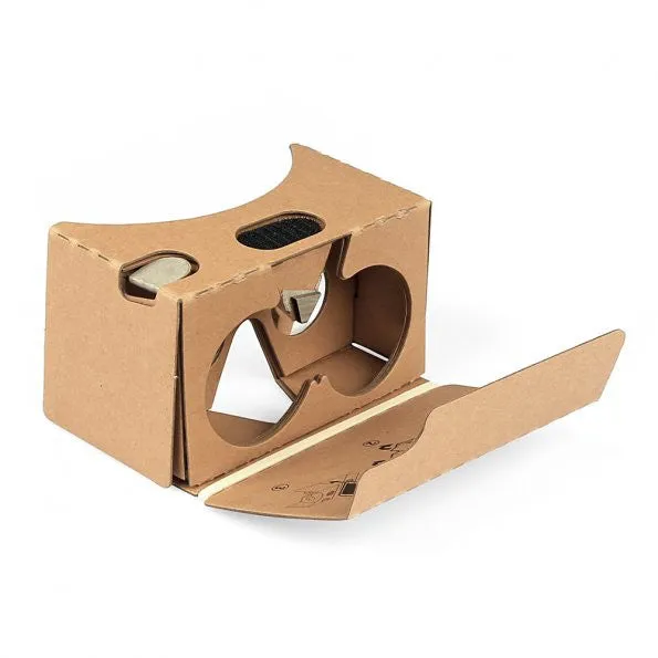 [Discontinued] SainSmart DIY Cardboard Virtual Reality 3D Glasses Box for Google Nexus 4/5 Samsung Phone