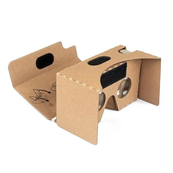 [Discontinued] SainSmart DIY Cardboard Virtual Reality 3D Glasses Box for Google Nexus 4/5 Samsung Phone