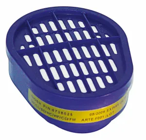 Dräger 6738025 X-Plore Gas Filters 2/PK | OV/AG/HF/FM/CD Bayonet Filters | Free Shipping and No Sales Tax