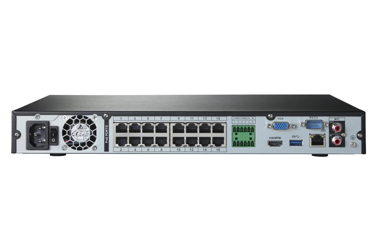Elite Series 4K (32 Camera Capable) Pro Series 8TB NVR