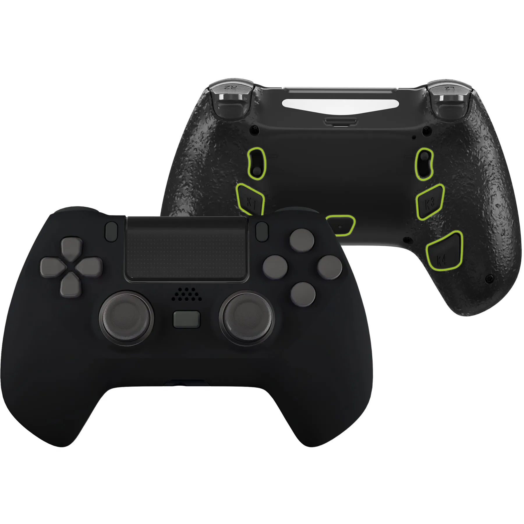 eXtremeRate DECADE Tournament Controller (DTC) Upgrade Kit for PS4 Controller JDM-040/050/055 - Black