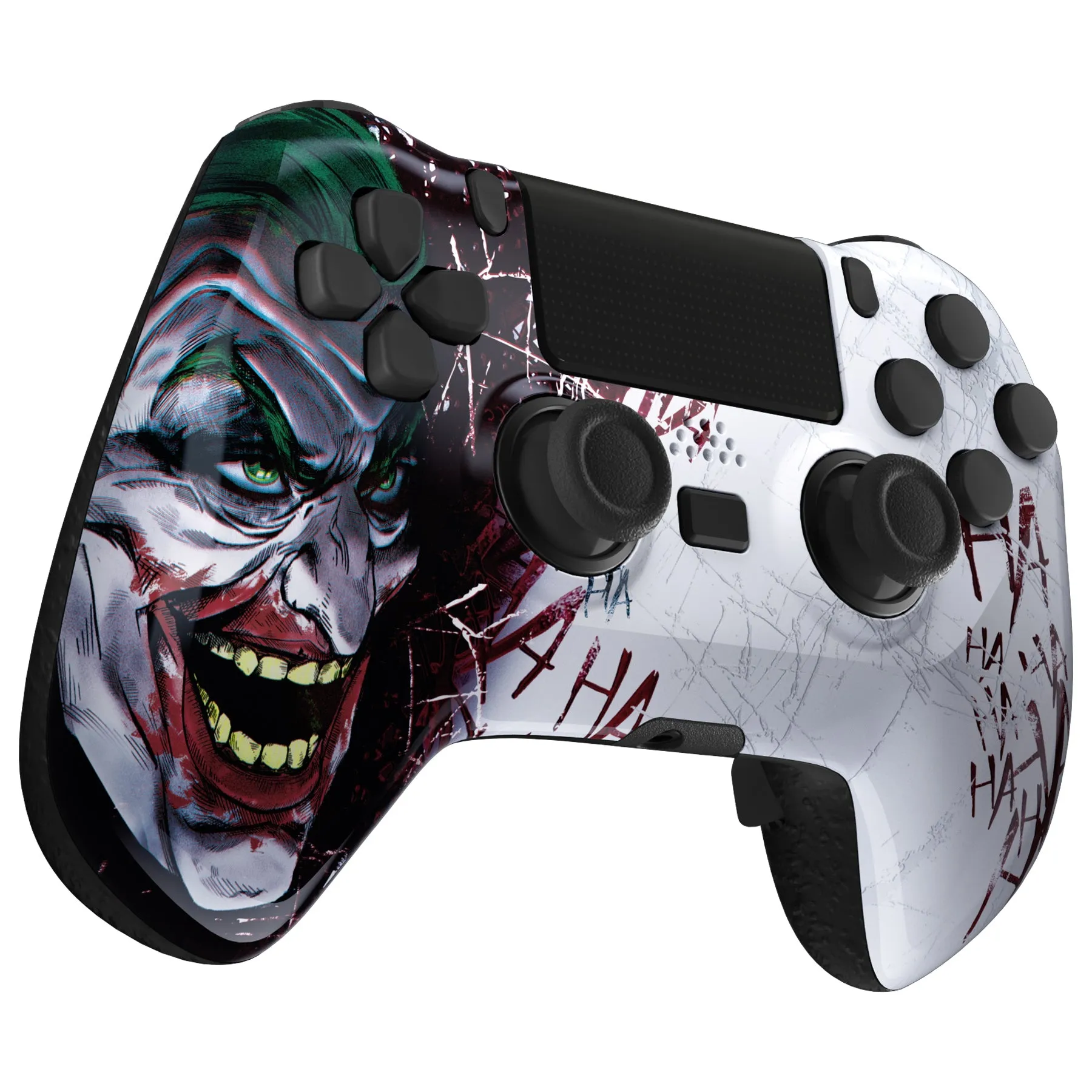 eXtremeRate DECADE Tournament Controller (DTC) Upgrade Kit for PS4 Controller JDM-040/050/055 - Clown HAHAHA