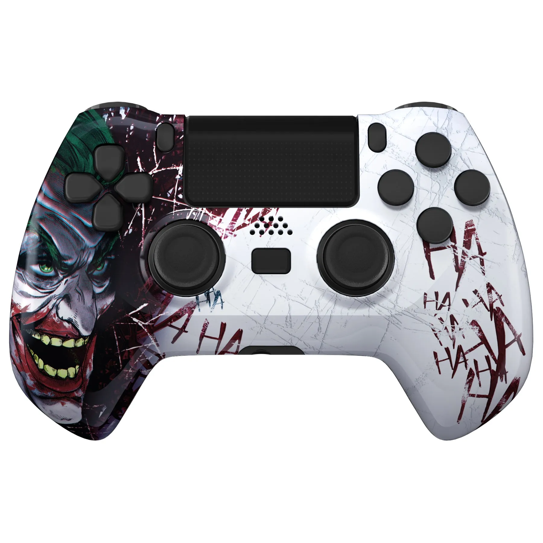 eXtremeRate DECADE Tournament Controller (DTC) Upgrade Kit for PS4 Controller JDM-040/050/055 - Clown HAHAHA