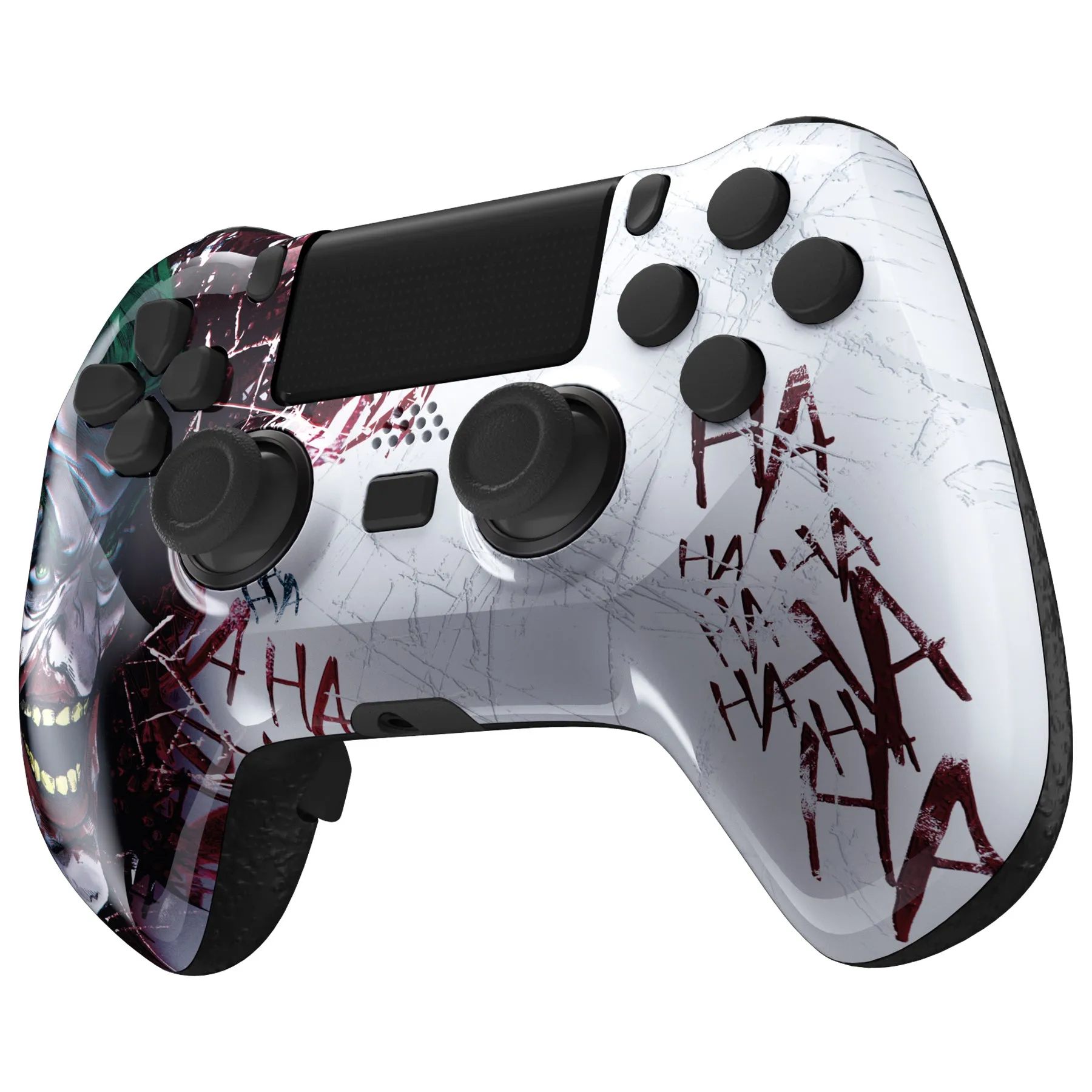 eXtremeRate DECADE Tournament Controller (DTC) Upgrade Kit for PS4 Controller JDM-040/050/055 - Clown HAHAHA