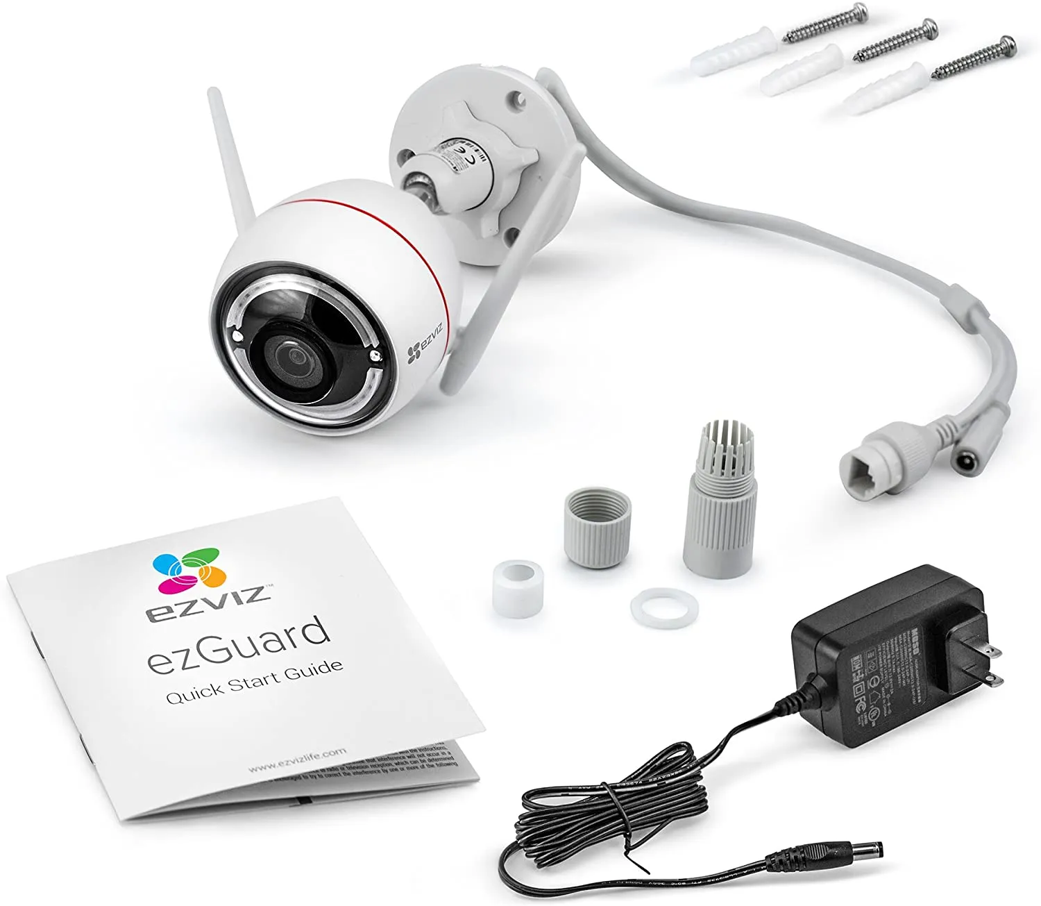 EZVIZ C3W PRO 4MP Outdoor WiFi Security Camera | Two-Way Audio, Smart AI Person/Vehicle Detection