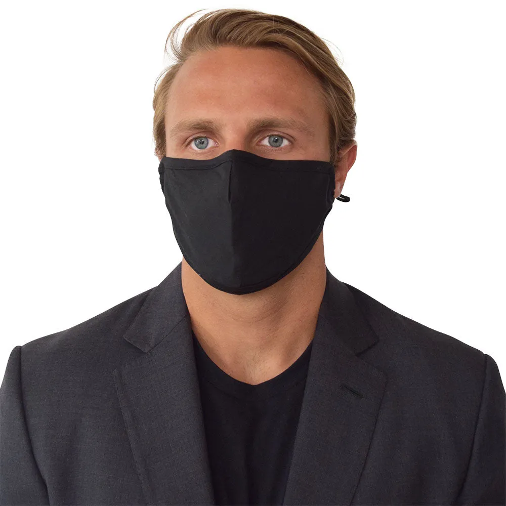 Face Mask Black Cotton