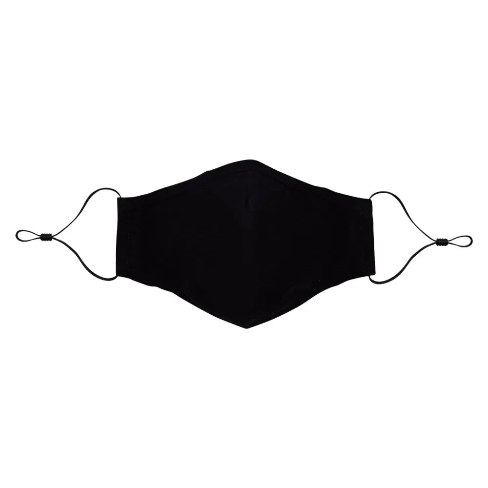 Face Mask Black Cotton
