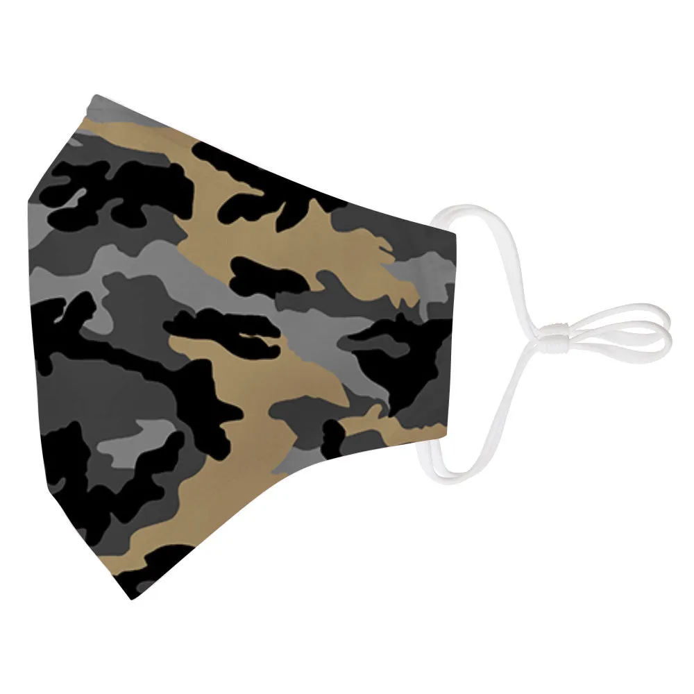 Face Mask Tan Camo
