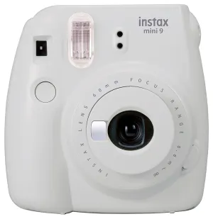 Fujifilm Instax Mini 9 Smokey White Instant Film Camera - PRO7440