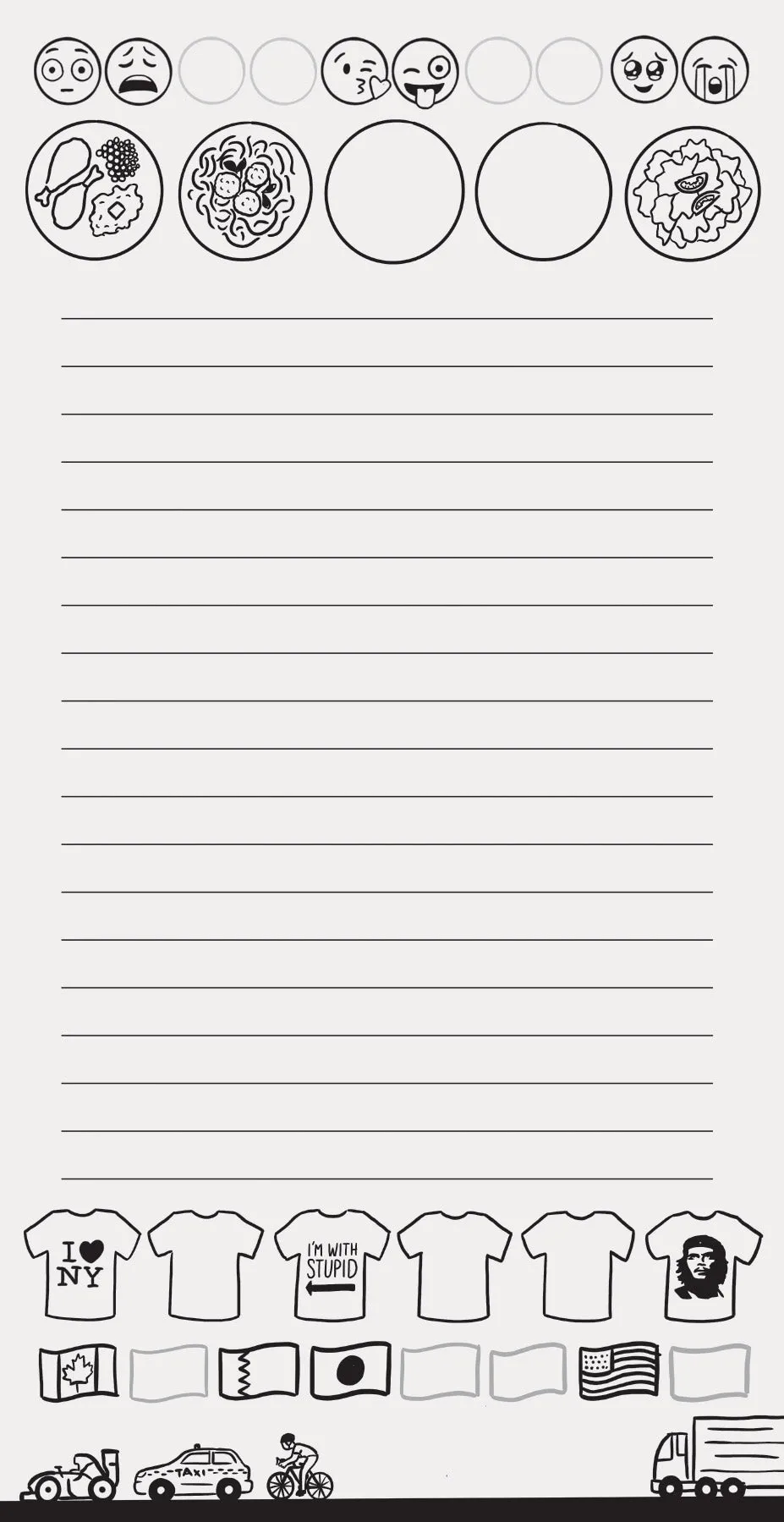 Fun and Games Notepad