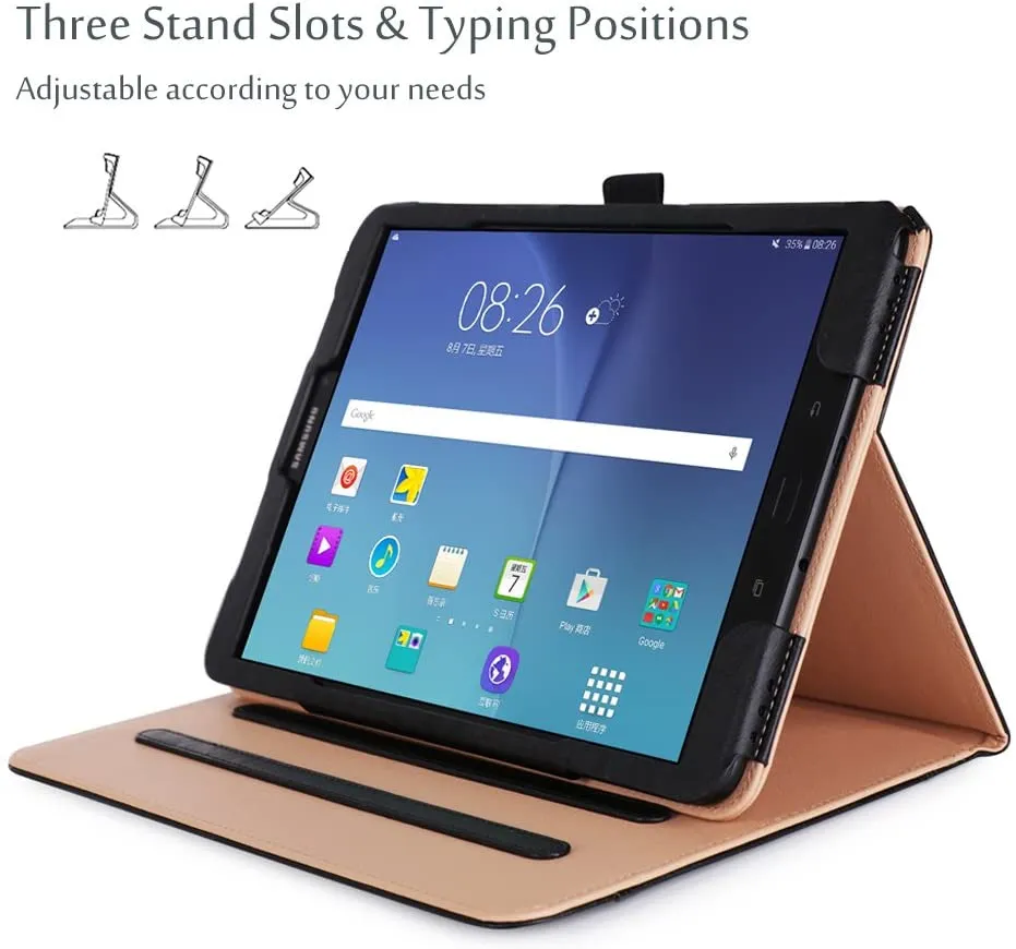 Galaxy Tab S3 9.7 T820/ T825/ T827 PU Leather Folio Case | ProCase
