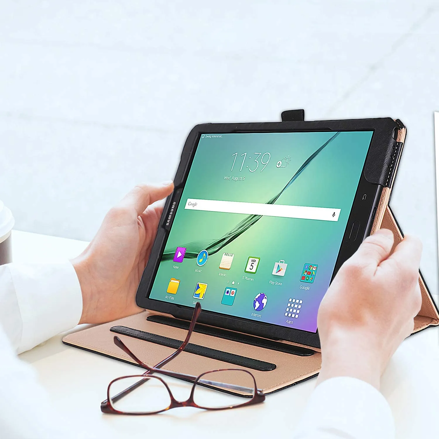 Galaxy Tab S3 9.7 T820/ T825/ T827 PU Leather Folio Case | ProCase