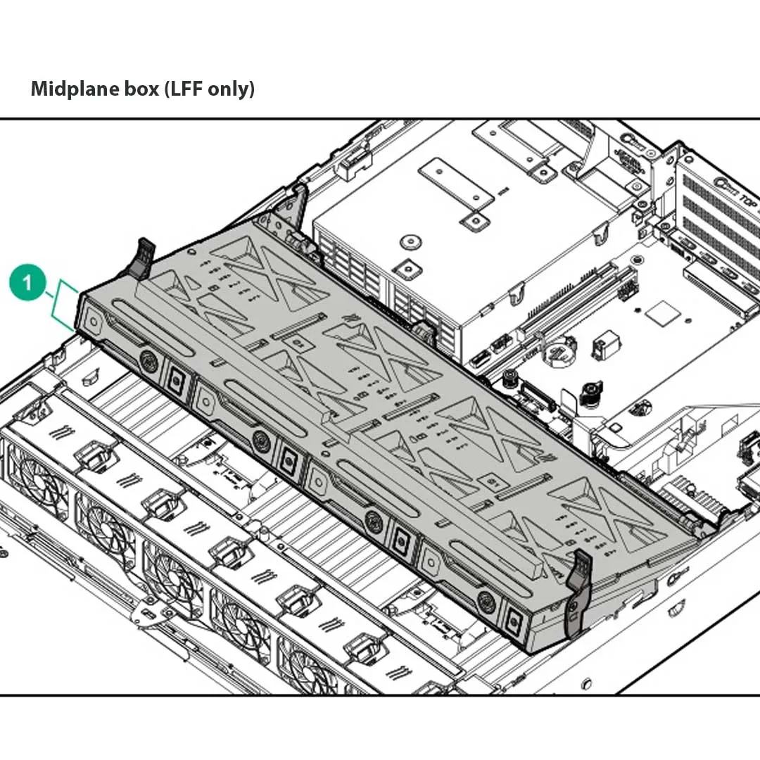 HPE ProLiant DL380 Gen10 8LFF Server Chassis | 868706-B21