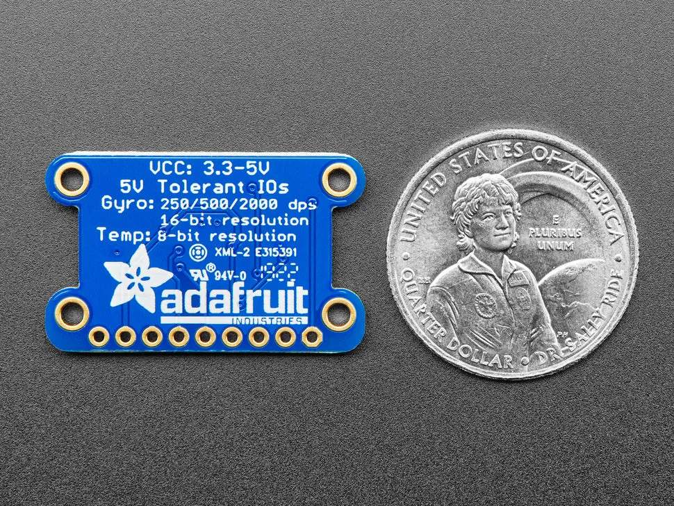 L3GD20 (L3G4200 Upgrade) Triple-Axis Gyro Breakout Board