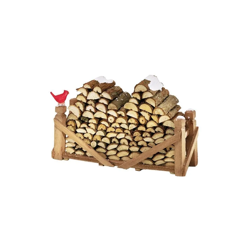 Log Pile Dept. 56 Village