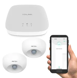 Motion Sensor 2-Pack & Hub Starter Kit