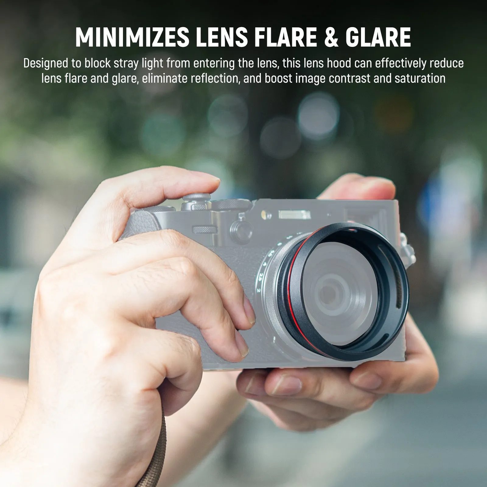 NEEWER CA086 Round Lens Hood For Fujifilm X100V & X100VI