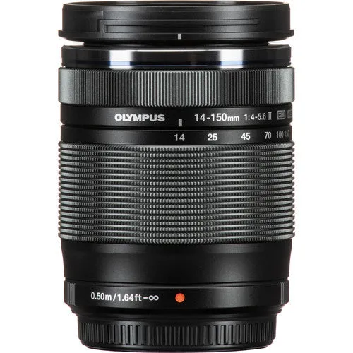 Olympus M.Zuiko 14-150mm f/4.0-5.6 II Lens - Black