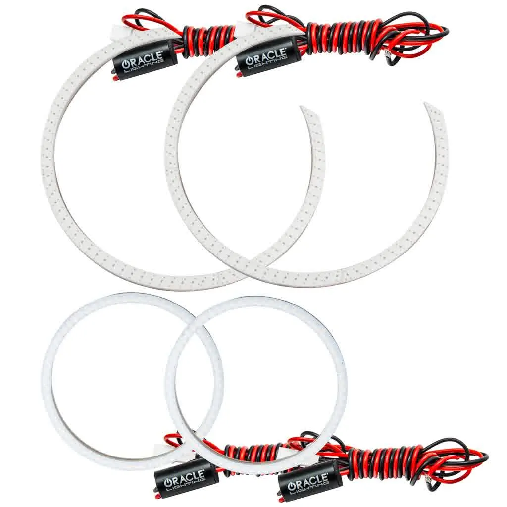 Oracle Headlight Halo Rings Mercedes C250 C300 C350 (2008-2011) Multicolored RGB LED