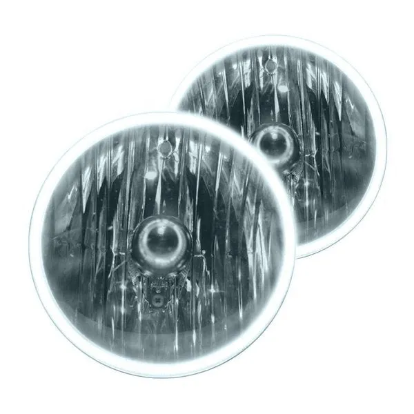 Oracle Headlight LED Halo Kit Jeep Wrangler TJ (97-06) [Waterproof - Surface Mount] Multicolored