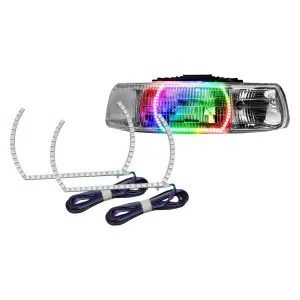 Oracle LED Headlight Halo Kit Chevy Tahoe/GMC Yukon (2000-2006) Multicolored