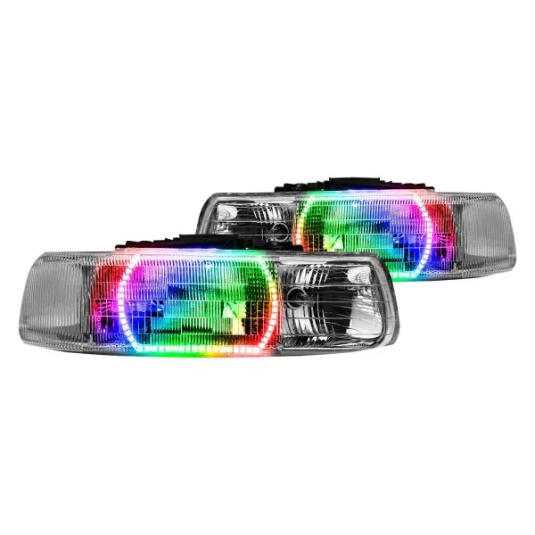 Oracle LED Headlight Halo Kit Chevy Tahoe/GMC Yukon (2000-2006) Multicolored