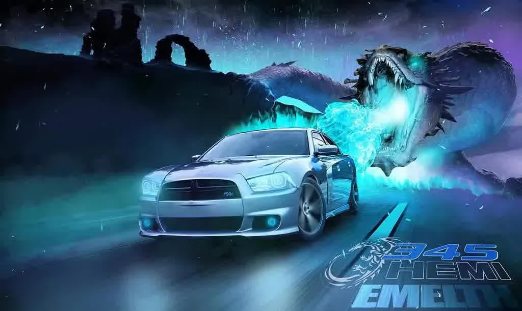 Oracle LED Headlight Halo Kit Dodge Charger (2011-2014) Multicolored