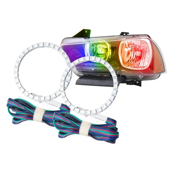 Oracle LED Headlight Halo Kit Dodge Charger (2011-2014) Multicolored