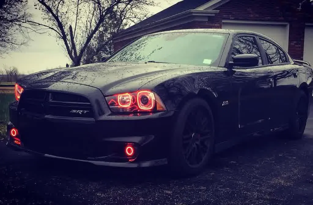 Oracle LED Headlight Halo Kit Dodge Charger (2011-2014) Multicolored