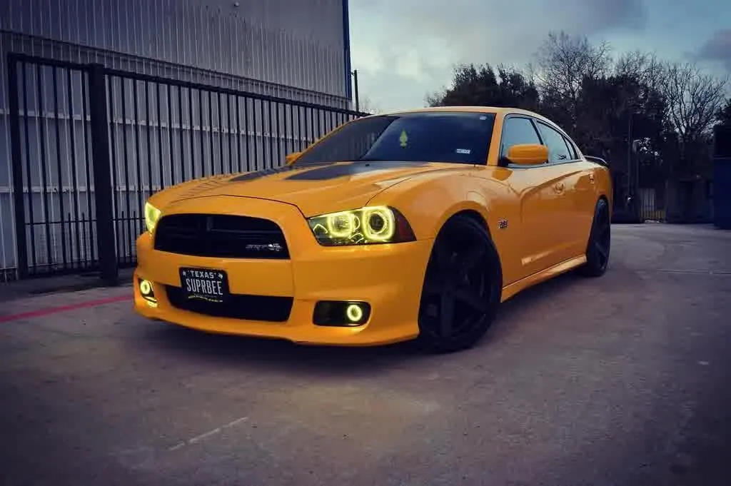 Oracle LED Headlight Halo Kit Dodge Charger (2011-2014) Multicolored