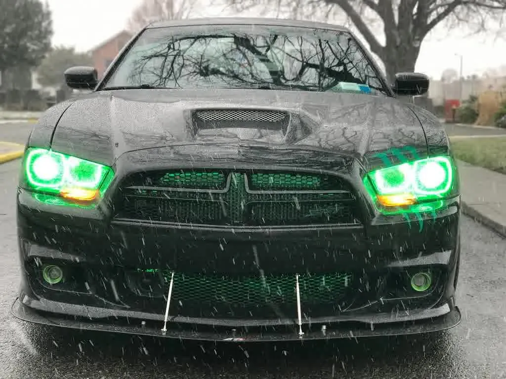 Oracle LED Headlight Halo Kit Dodge Charger (2011-2014) Multicolored