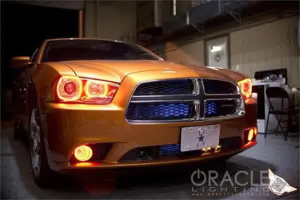 Oracle LED Headlight Halo Kit Dodge Charger (2011-2014) Multicolored