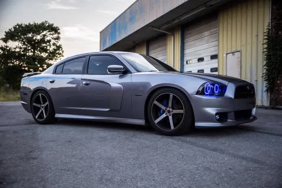 Oracle LED Headlight Halo Kit Dodge Charger (2011-2014) Multicolored