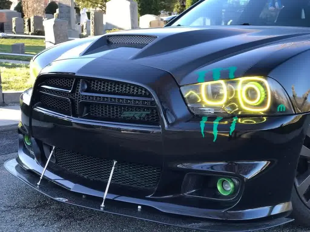 Oracle LED Headlight Halo Kit Dodge Charger (2011-2014) Multicolored