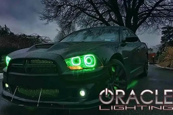 Oracle LED Headlight Halo Kit Dodge Charger (2011-2014) Multicolored